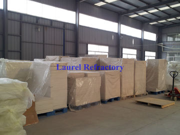 Insulating Board Ceramic Fiber Refractory Pannel For Combustion Chamber Liners , Boilers , Heaters