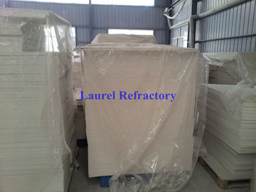 Insulating Board Ceramic Fiber Refractory Pannel For Combustion Chamber Liners , Boilers , Heaters