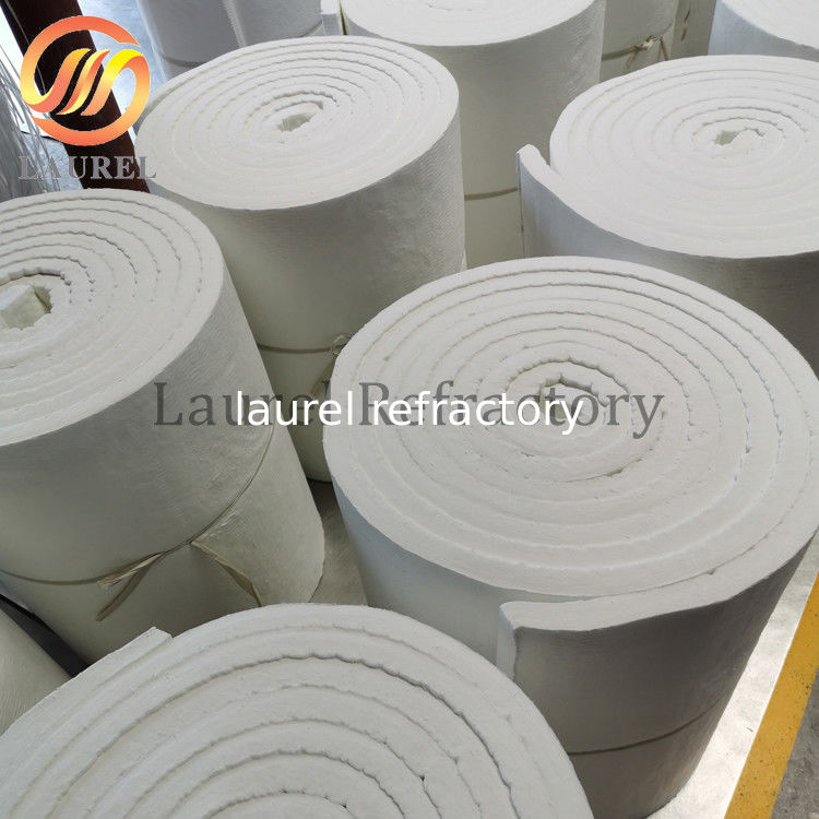 Refractory Insulation Blanket Wool Fireproof Heat Resistant Thermal Ceramic Fiber Blanket High Temperature 2600F